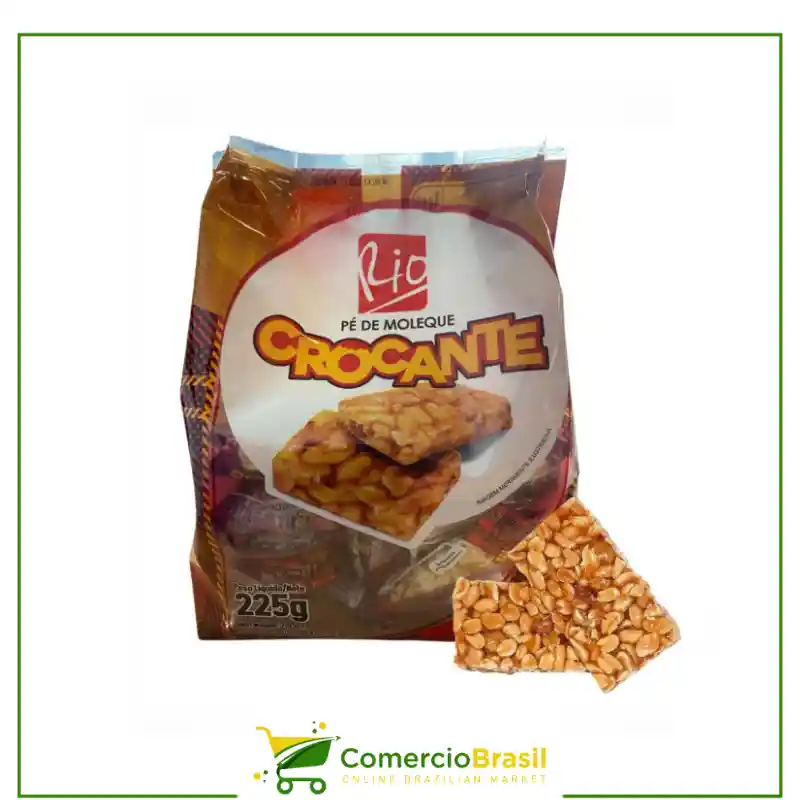 Pé de Moleque Crocante Moreninha Rio - Produtos Brasileiro
