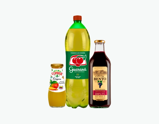 Bebidas - Produtos Brasileiro